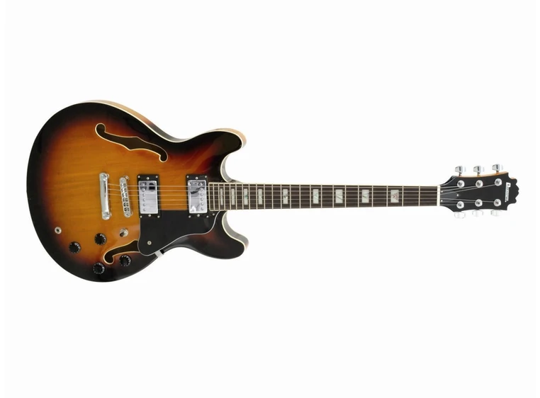 DIMAVERY SA-610 Jazz Guitar, sunburst 